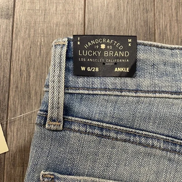 NWT Lucky Brand Bridgette Skinny High Rise Jeans - Picture 8 of 12